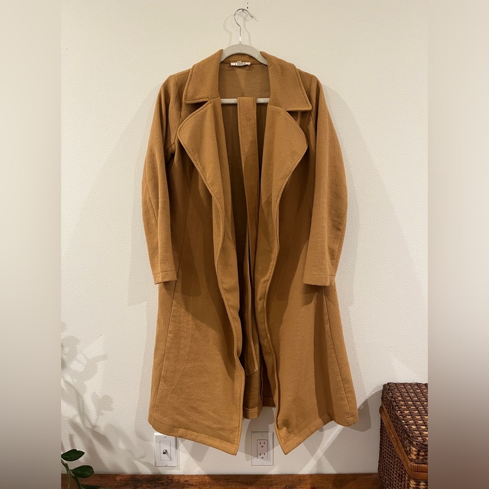 Camel Color Trench Coat